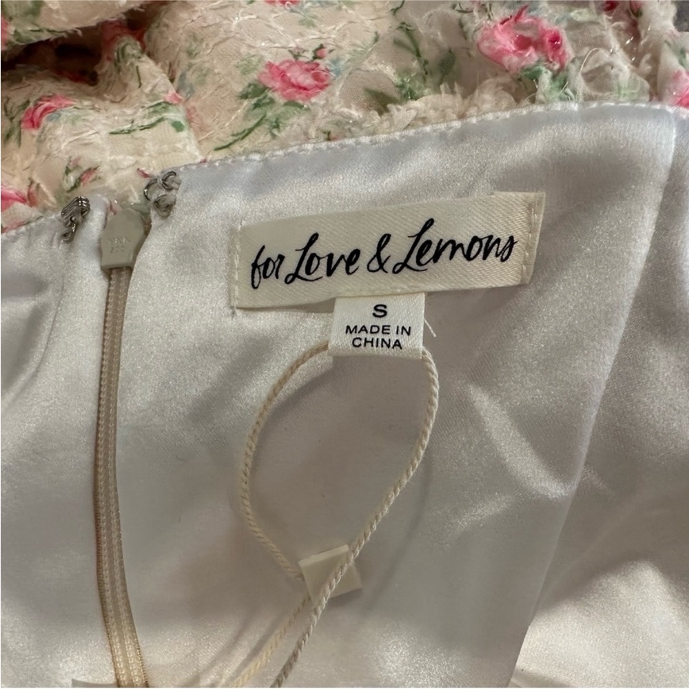 For Love & Lemons Amelia Maxi Dress Small S - Picture 6 of 6